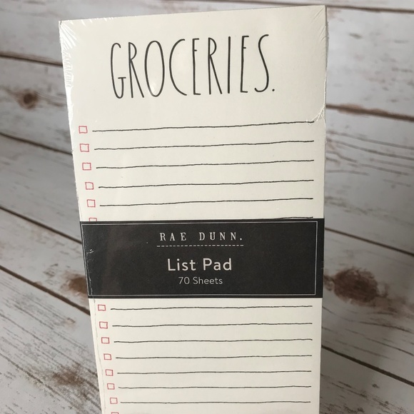 Rae Dunn List Pad Set - Picture 3 of 6